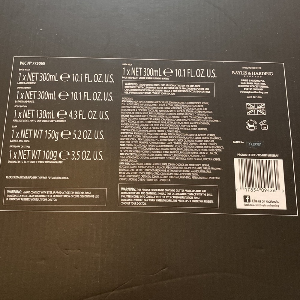 Baylis and Harding Gift Set New! - Picture 2 of 5